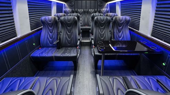 independence 20 passenger sprinter van interior