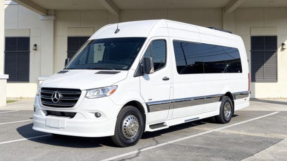independence wedding sprinter van rental