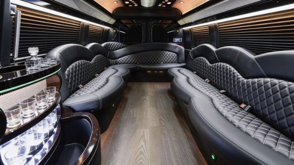 sprinter limousine inside independence